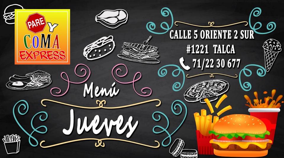 Pare y coma express