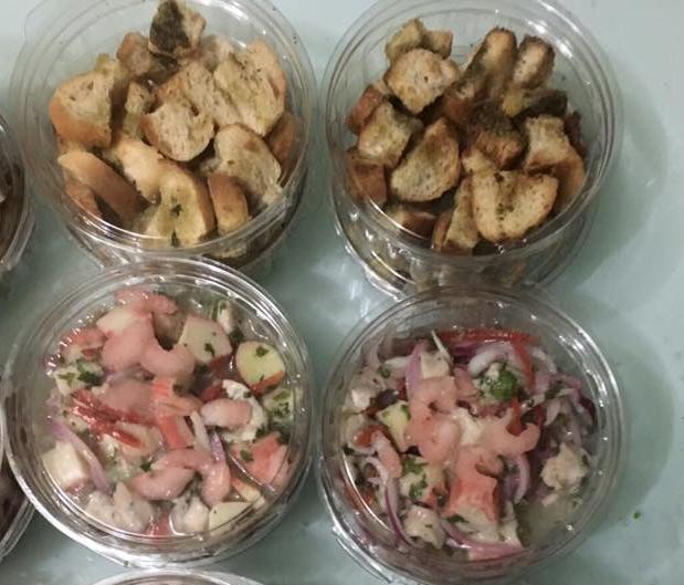 Ceviches a domicilio