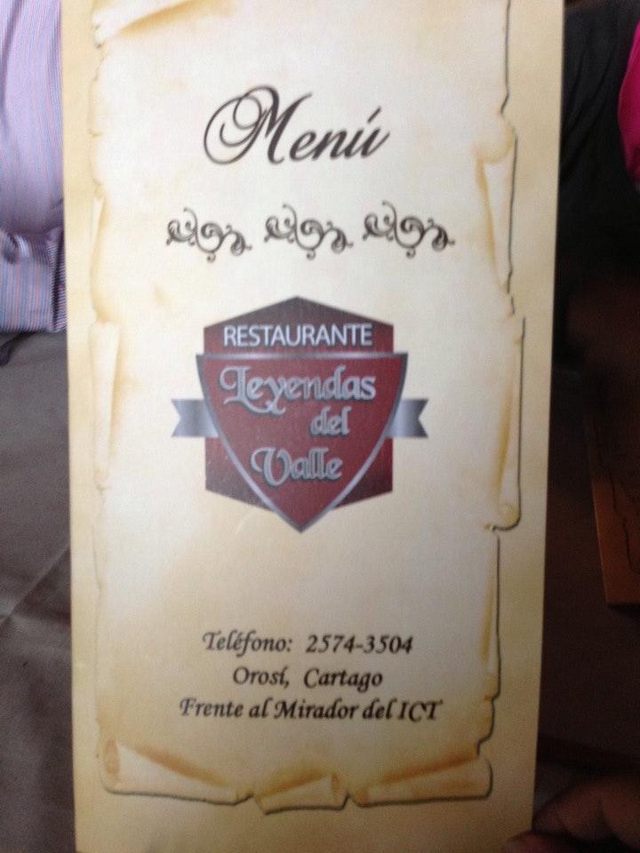 Restaurante Leyendas del Valle