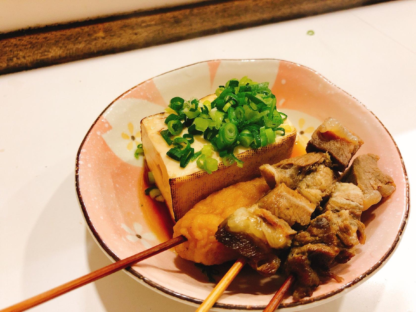 中華そば おでん 焼き鳥 しらい