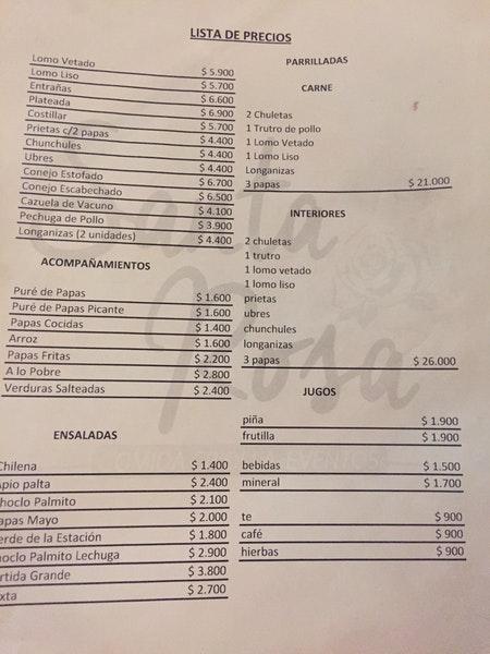 Santa Rosa Restaurante