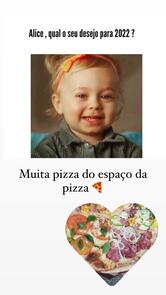 Espaço da pizza