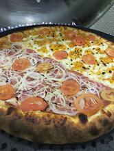 Lanches pizzas e assados