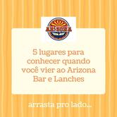 Arizona Bar e Lanches - 24 horas