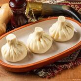 Хинкали и шашлык