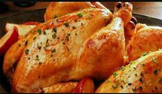 Frango assado "espeteria No Ponto "