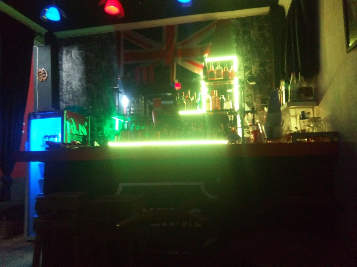 Black cottage pub