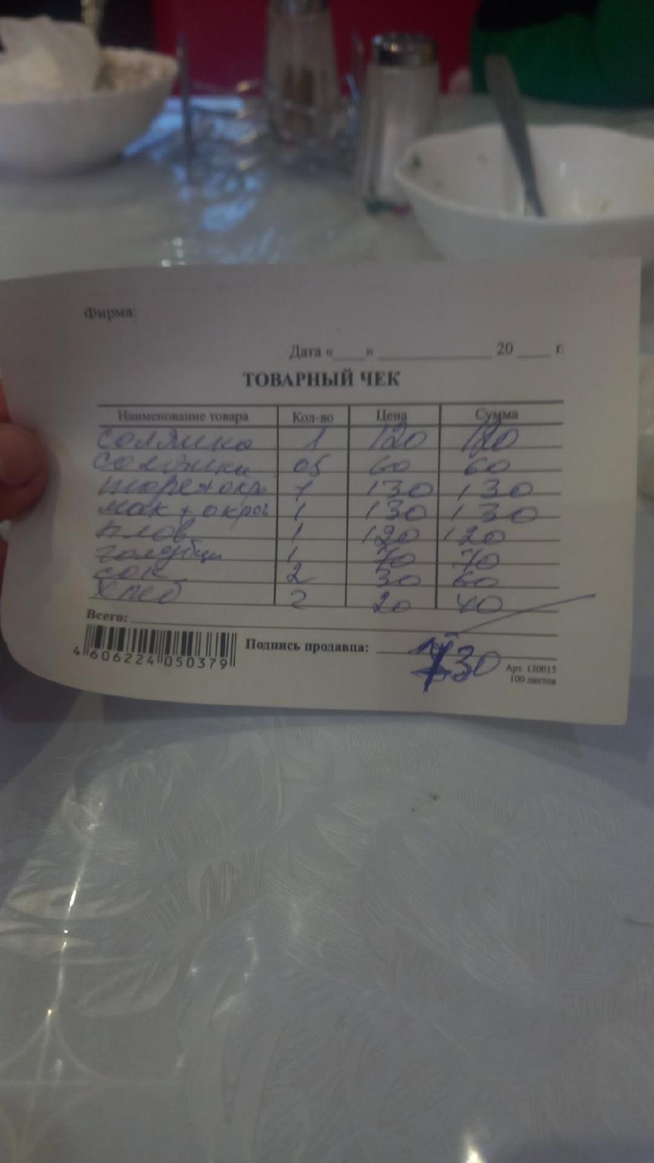 Столовая