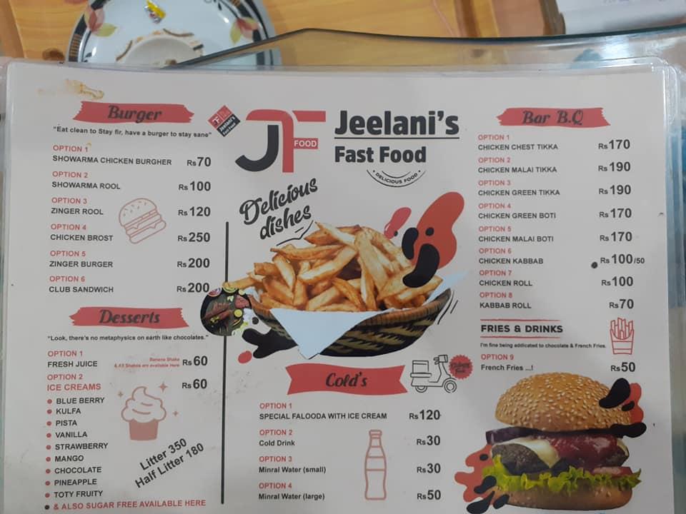 JEELANI FAST FOOD