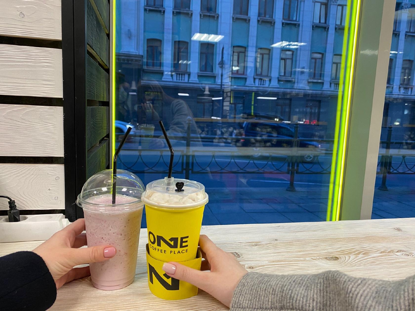 One coffee place