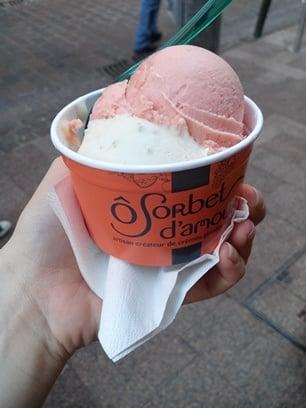 O sorbet d'amour
