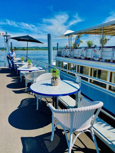 erMarina, Event-& Gastroschiff, Hafen Ermatingen