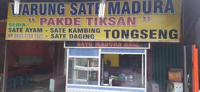 Sate Madura pakde tiksan
