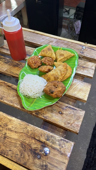 Roti with Pork