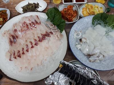 임자도 횟집