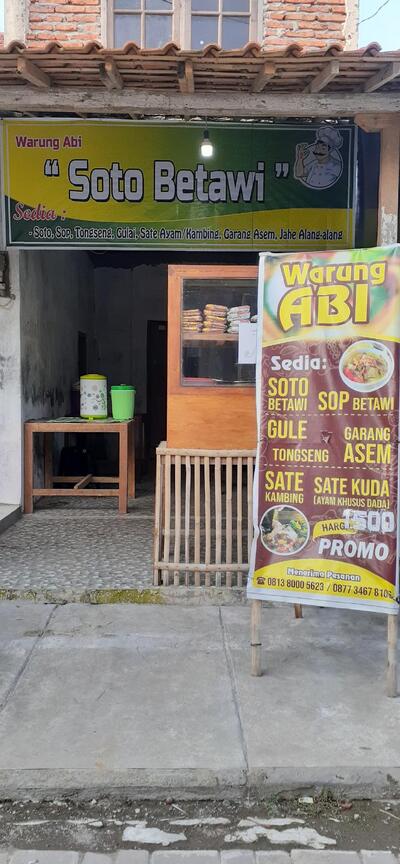 Soto Betawi Warung Abi