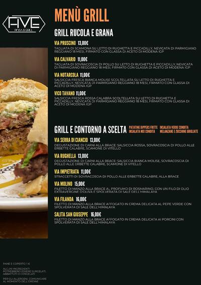 FIVE Pinsa & Grill
