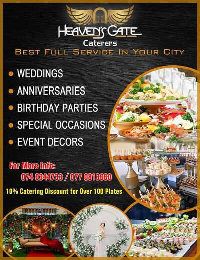 HEAVEN'S GATE Caterers