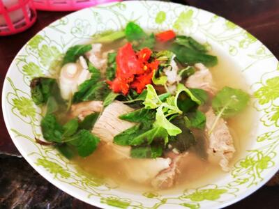 เนื้อต้ม หมูต้ม, อาหารตามสั่ง หุปผาสวรรค์