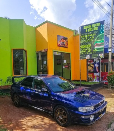The burger kitchen