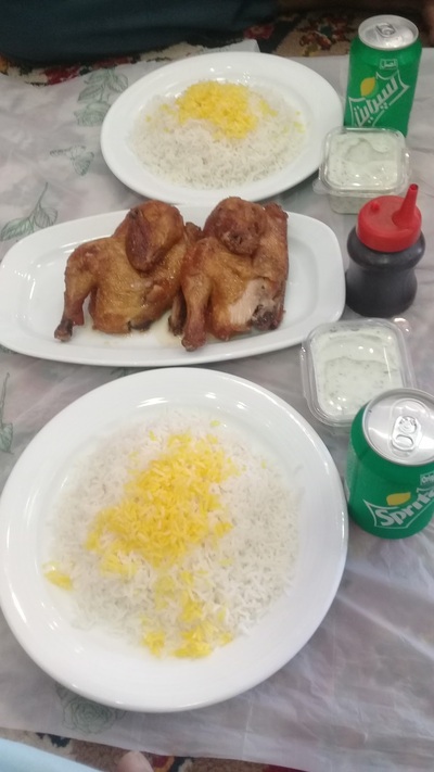 چلو جوجه مازندران