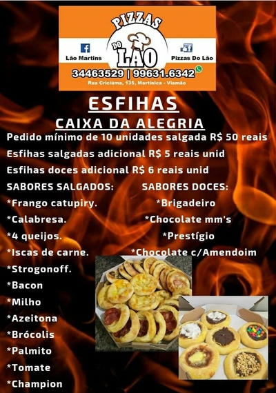 Pizzas do Lão