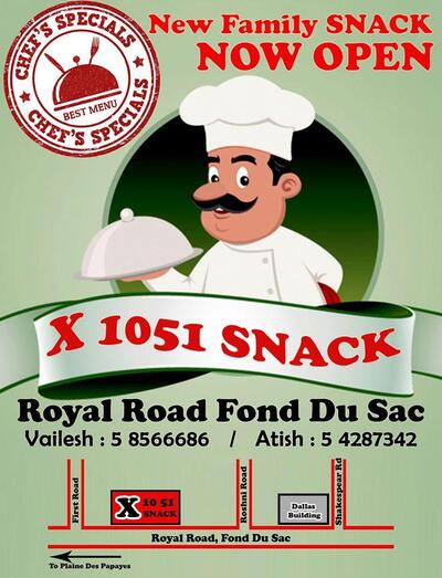 X 1051 SNACK Fond-Du-Sac