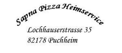 Sapna Pizza Heimservice & Imbiss
