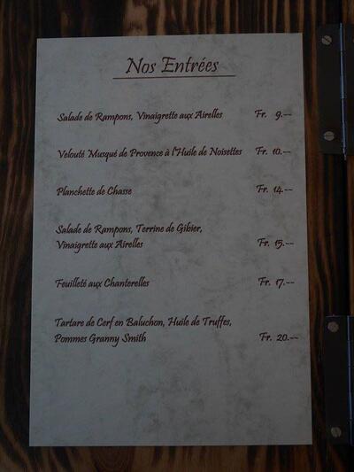 Restaurant Les Carabiniers