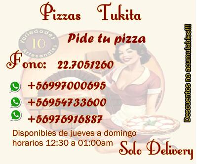 Pizzas tukita