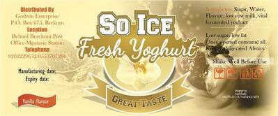 SoIce Fresh Yoghurt