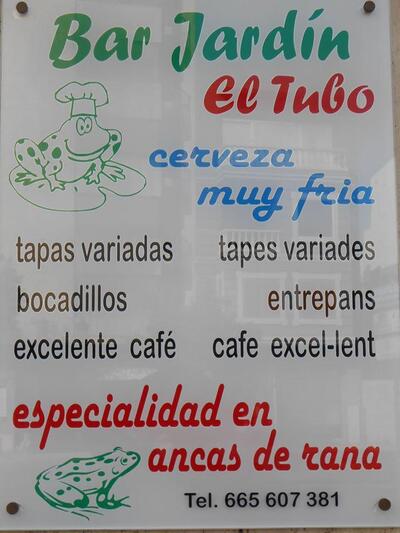BAR JARDIN EL TUBO (pizzeria)