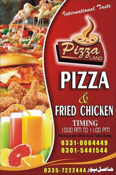Pizza Land Hasilpur
