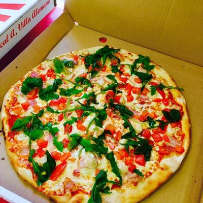Pizzas artesanales , ingredientes a elección