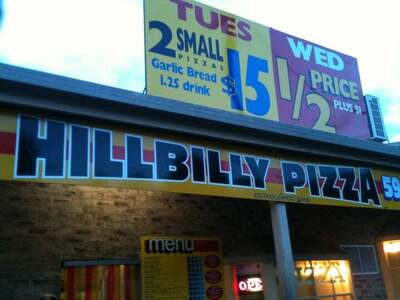 Hillbilly Pizza