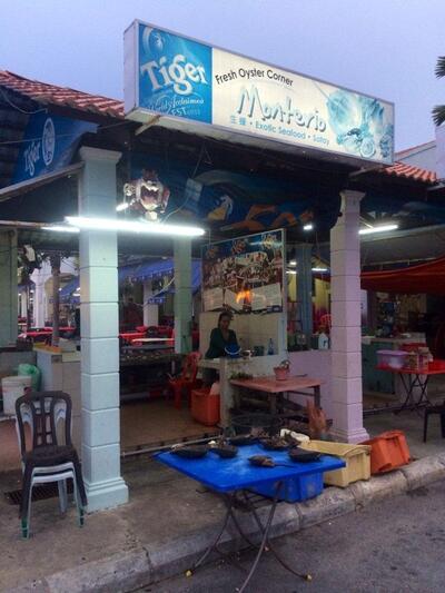Fresh oyster corner Monterio