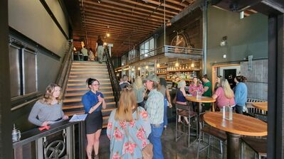 Penny Farthing Bar & Restaurant at Chuckanut Bay Distillery