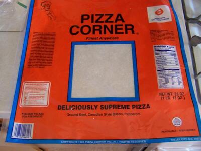 Pizza Corner Frozen Pizza
