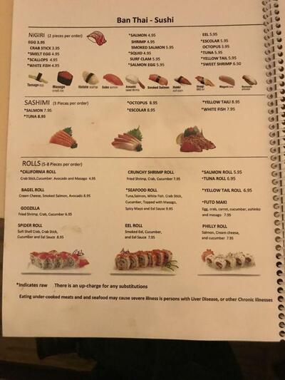 Ban Thai Sushi