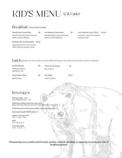 Timber Lodge Cafe