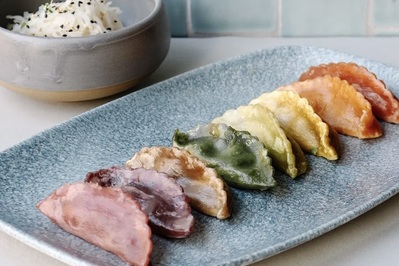 photo de momos - organic dumplings