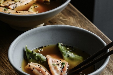 photo de momos - organic dumplings