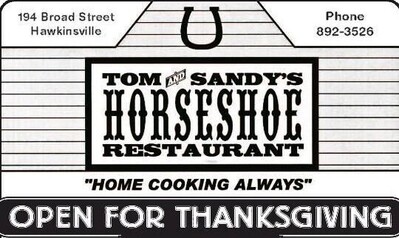Tom and Sandy's Horseshoe Restaurant
