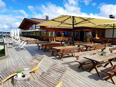 Ristorante a monte Mont Elmo - Bergrestaurant Helm