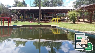 a parte exterior é uma característica importante do Bar Do Ze