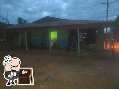 a área exterior é uma característica importante do Bar do Gessi