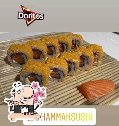 Presenteie-se com sushi no Shammah Sushi
