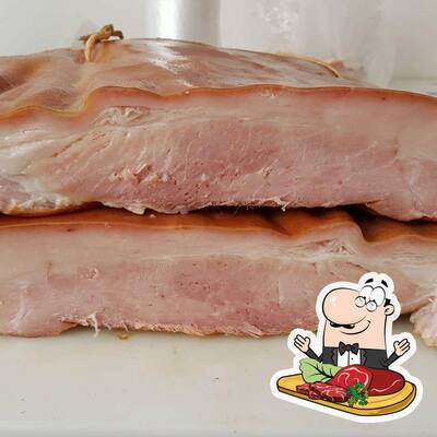 Há uma seleção de opções para os amantes da carne