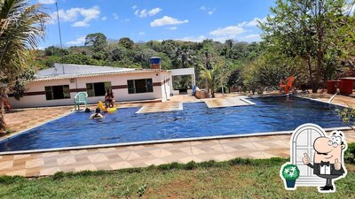 O exterior do Pesque e Pague do Zé Mendes