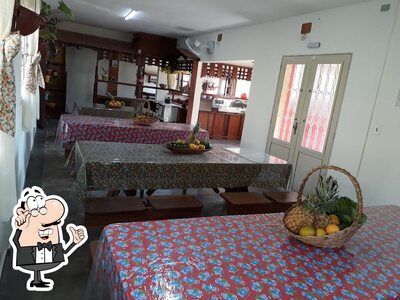 O interior do Pousada Recanto Àguas Vivas